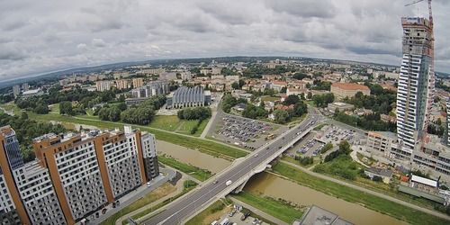 Panorama Della Città. La Maggior Parte Di Zamkowy. Webcam - Rzeszow