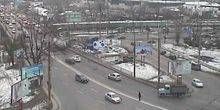 WebKamera Chisinau - Panorama aus der Höhe, Blick auf den Bahnhof