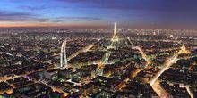 WebKamera Paris - Panorama von oben