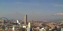 WebKamera Puebla - Panorama von oben