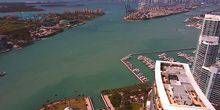 WebKamera Miami - Panorama von einem Wolkenkratzer