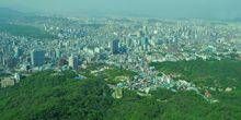 WebKamera Seoul - Panorama depuis la tour Namsan