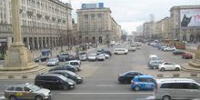 Webсam Varsovie - Parking sur la place de la Constitution