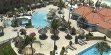 WebKamera Oranjestad - Pools in einem der Hotels