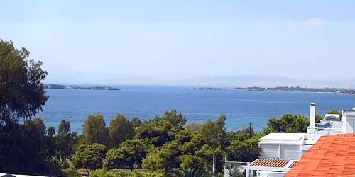 WebKamera Athen - Golf von Athen (Saronic) aus dem Vorort Vouliagmeni