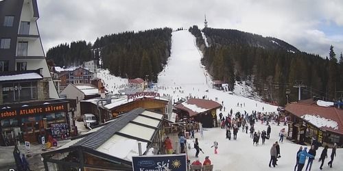 Base de ski "Étudiants". Pic Snezhanka Webcam - Pamporovo