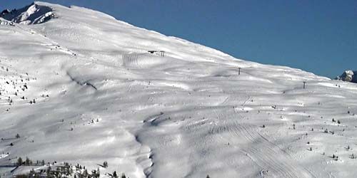 WebKamera Trento - Alpenweg in einem Skigebiet