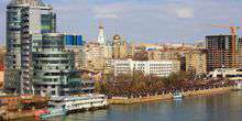 WebKamera Rostov-on-Don - Wolkenkratzer an den Ufern des Don
